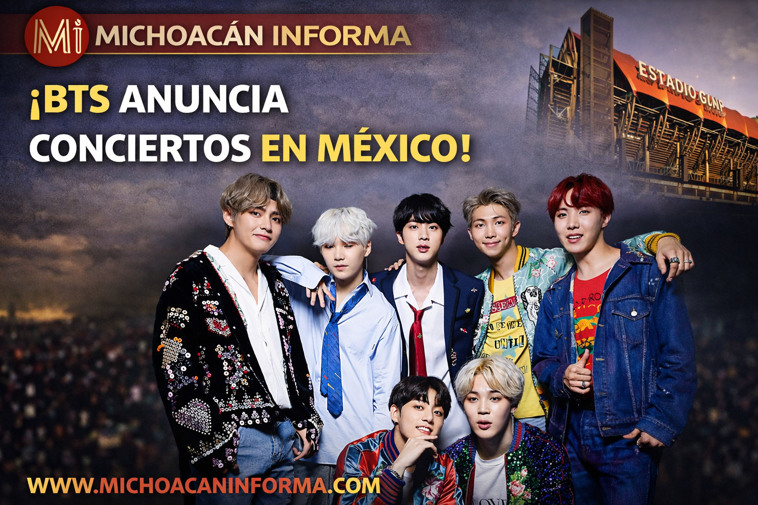 BTS anuncia conciertos en México