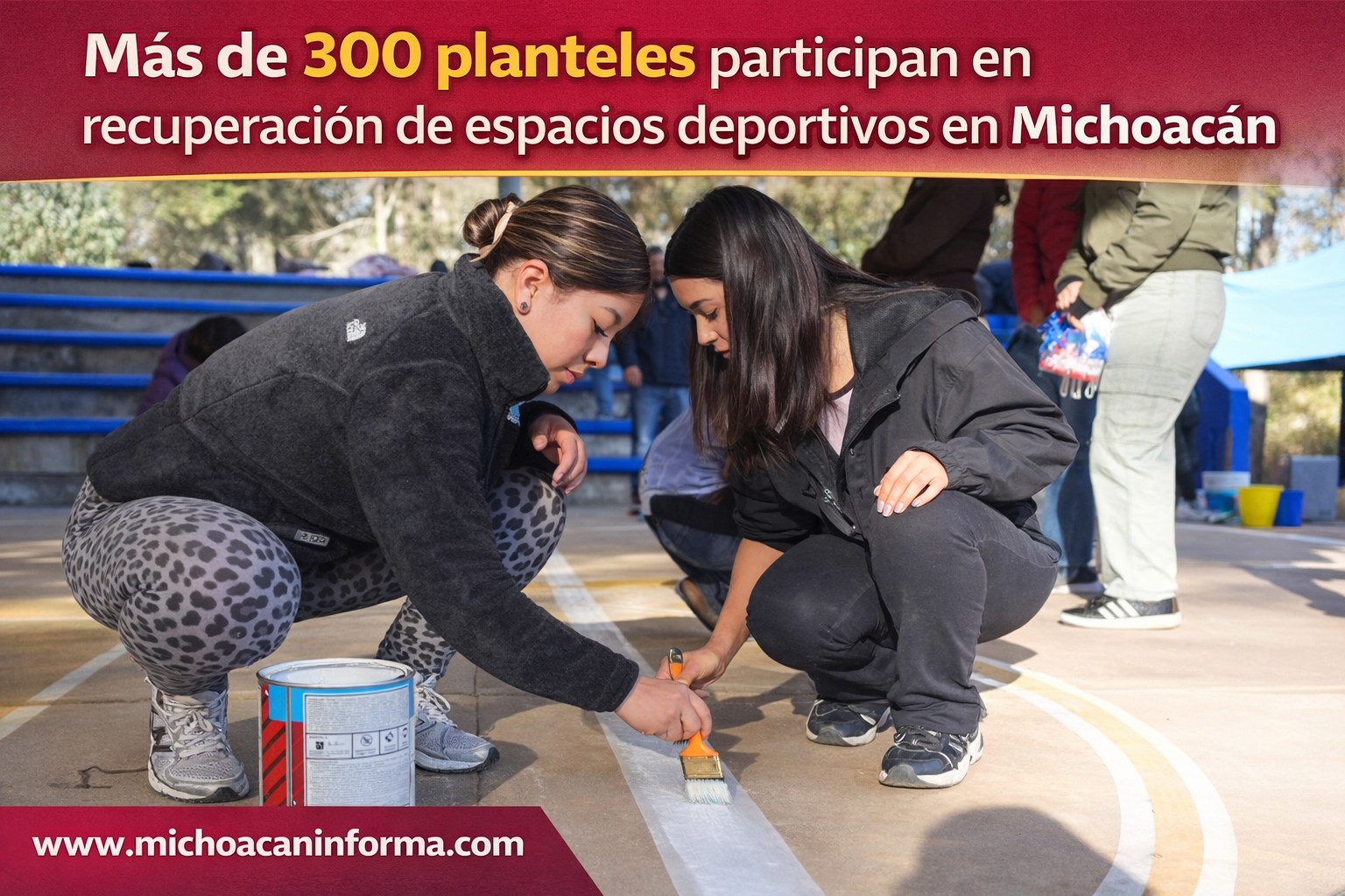 jornada-nacional-tequios-recuperacion-espacios-deportivos-michoacan