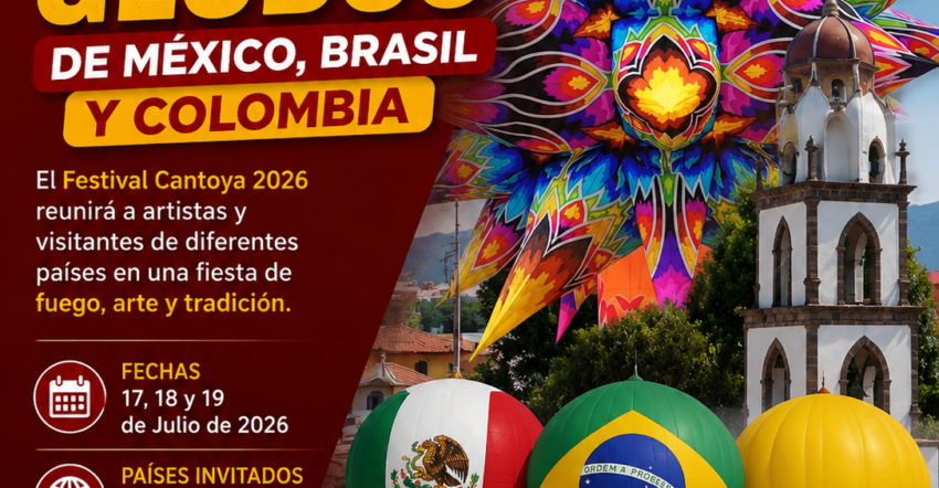 México, Brasil y Colombia iluminarán el cielo en el Festival de Globos de Cantoya de Paracho