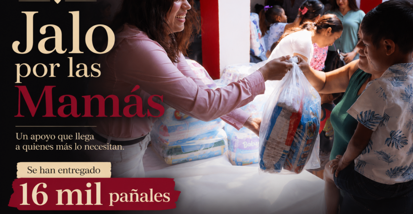 Seimujer entrega 16 mil pañales a madres de Tzitzio con la Caravana “Jalo por las Mamás”