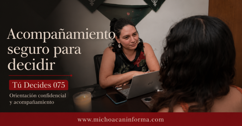 Seimujer ofrece acompañamiento para interrupción legal del embarazo en Michoacán