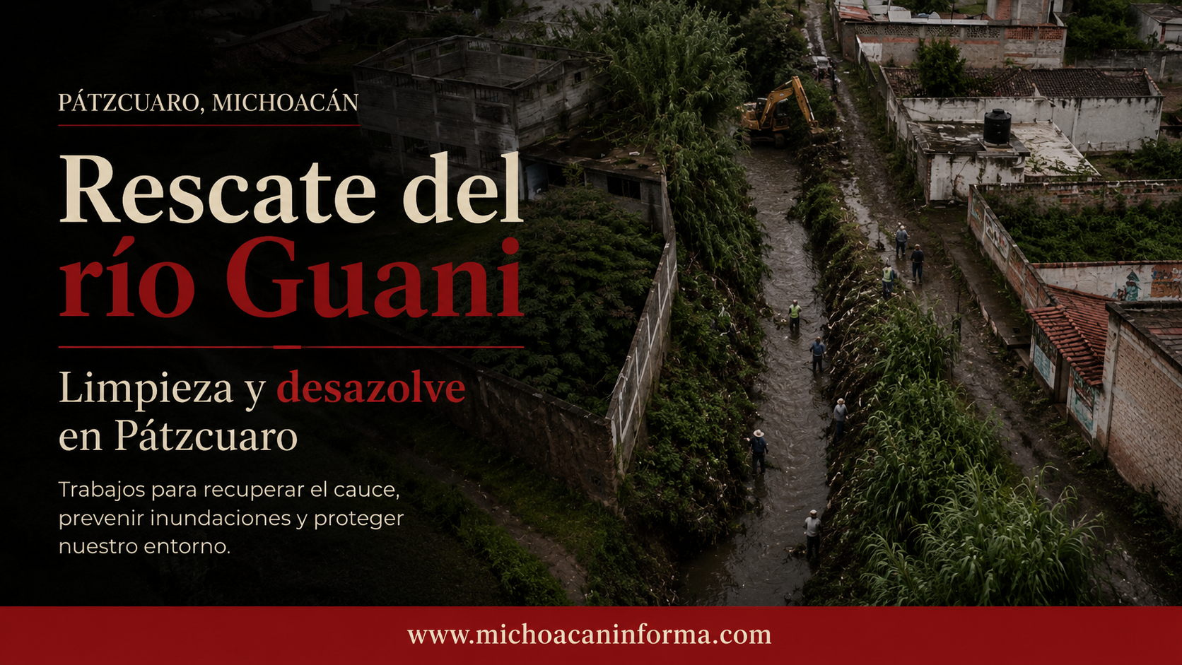 Rescate urgente del río Guani