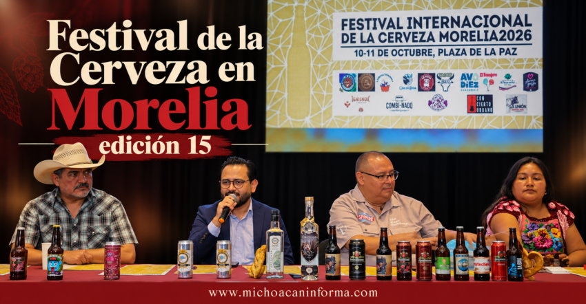 Festival Internacional de la Cerveza llega a su edición 15 en Morelia